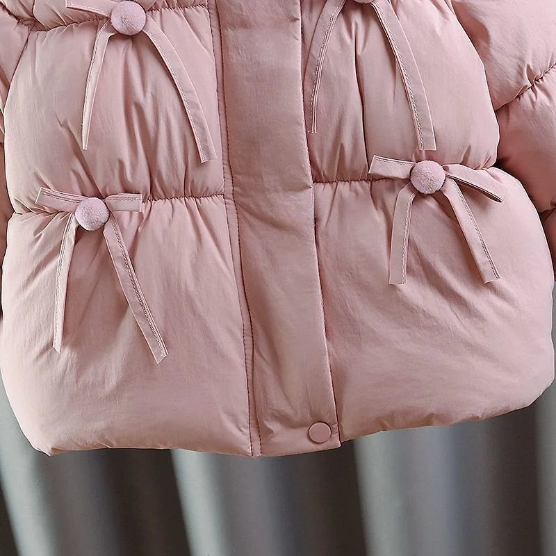 Blush Dream Bow Coat