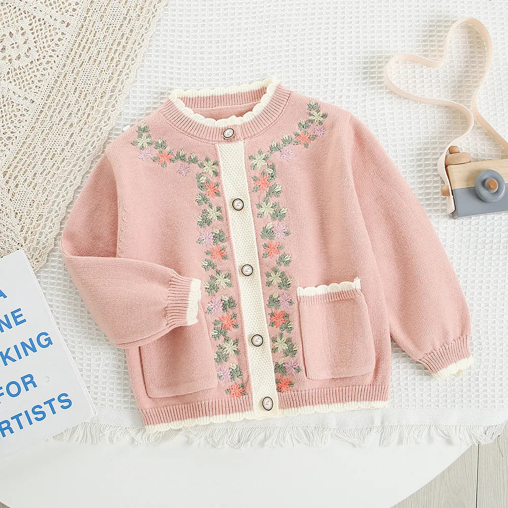 Blush Petal Knit Set – Where Sweetness Meets Comfort
