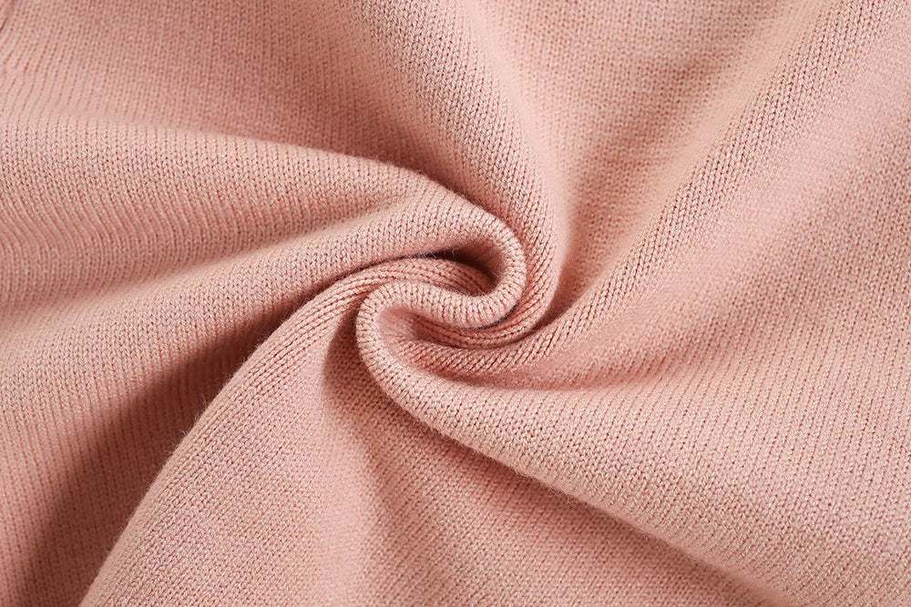 Blush Petal Knit Set – Where Sweetness Meets Comfort