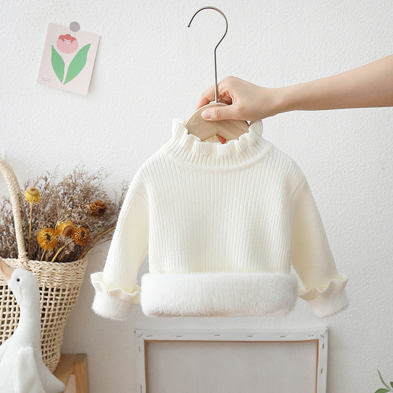 Cozy Ruffle Neck Pullover