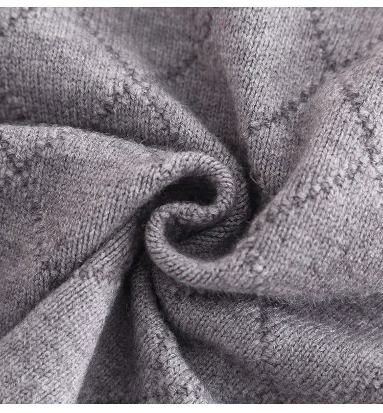 Cozy Elegance Knit Set Gray