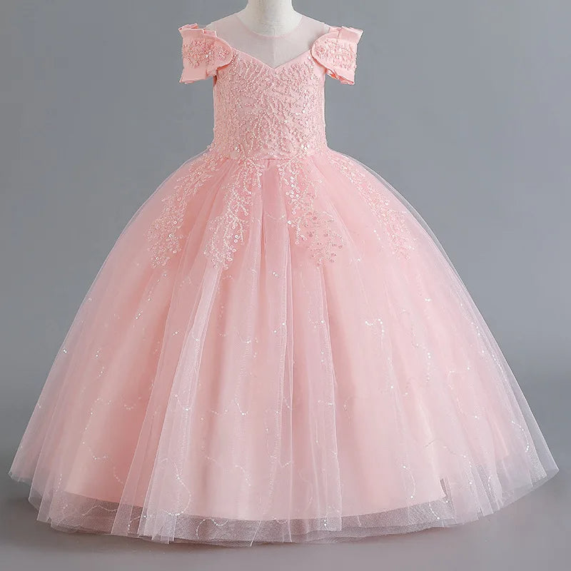 Laura Kids' Party Dress - Colors