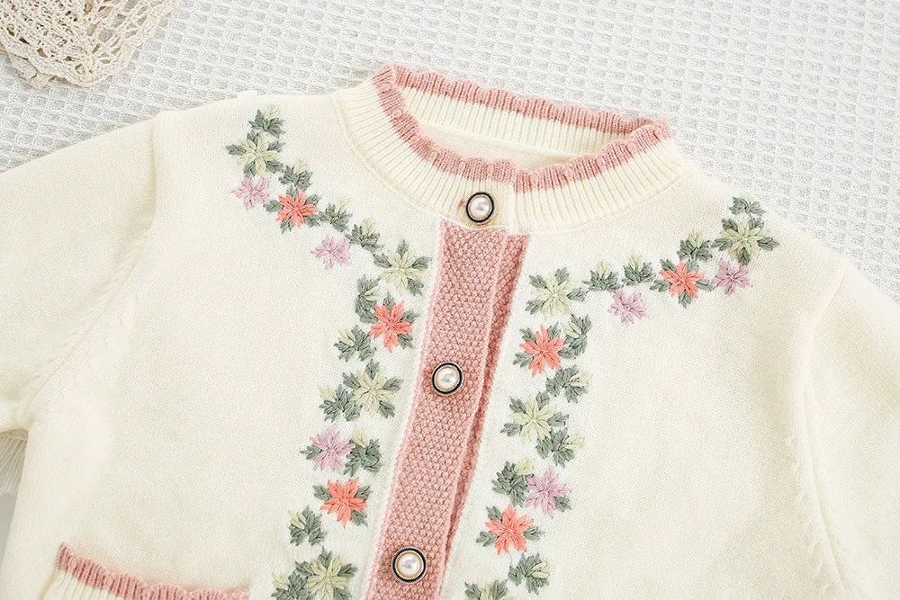 Sweet Garden Knit Set – Cozy Style for Blossoming Days