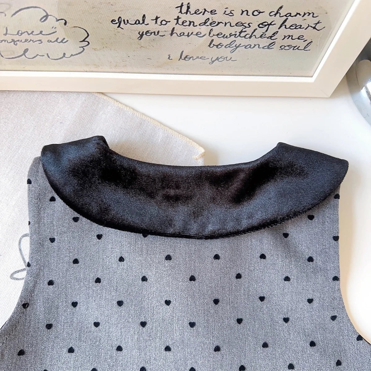 Elegance Grey Girls Set