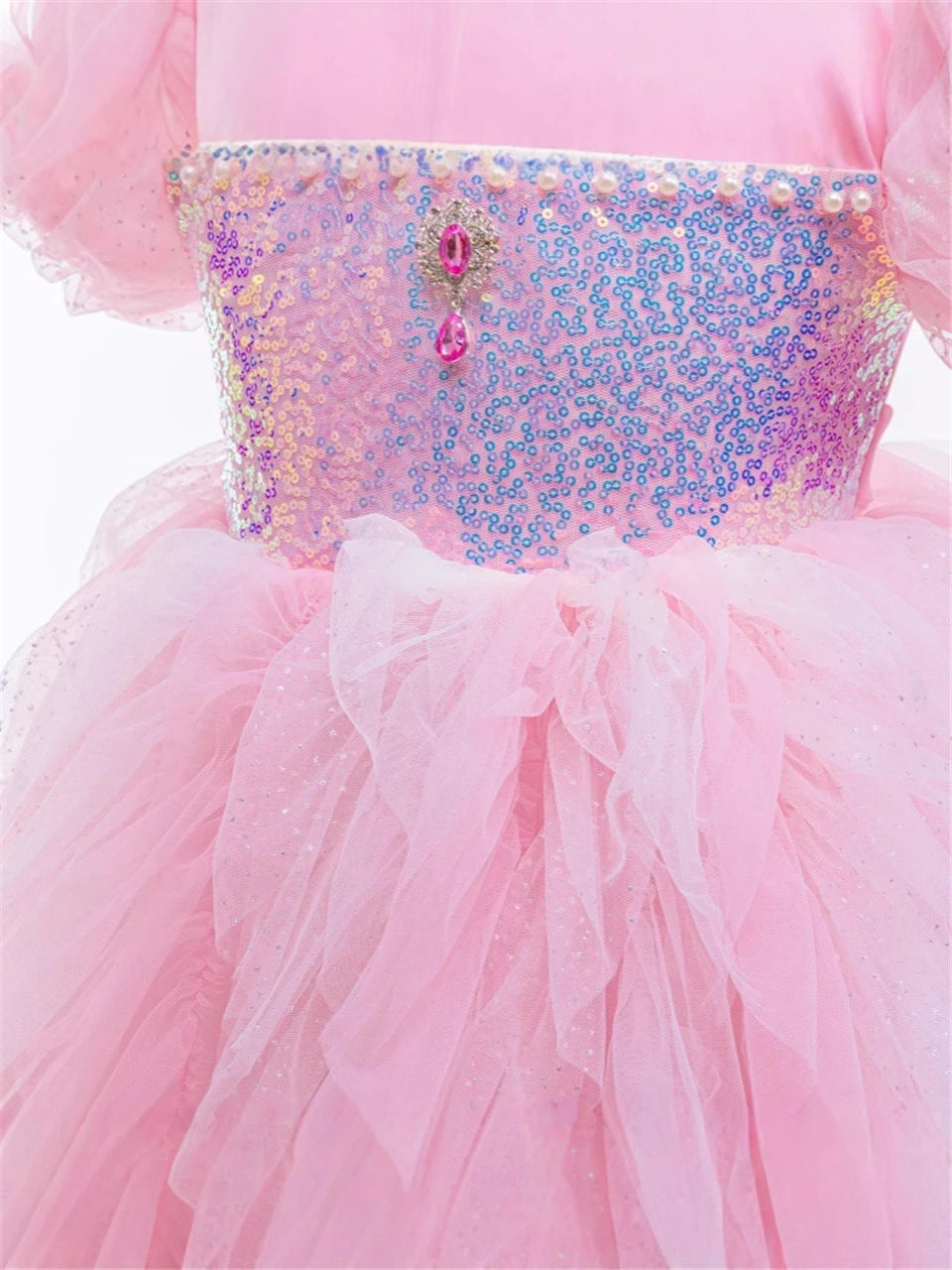 Royal Pink Blossom Gown