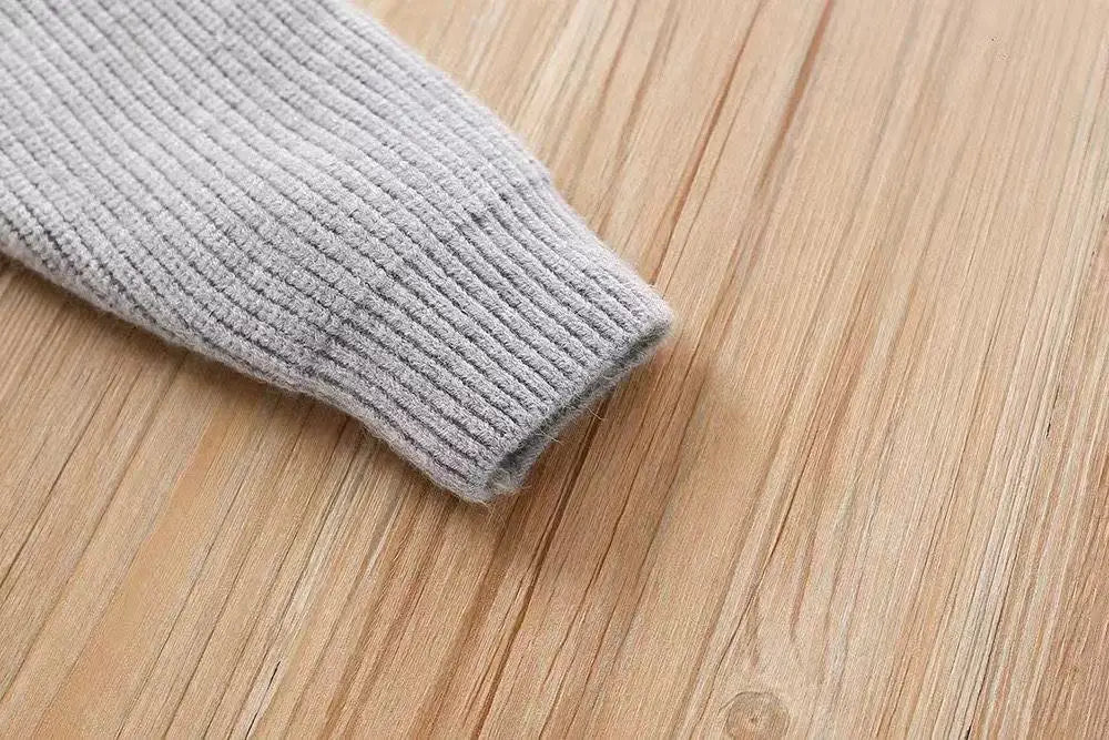 Glitter Bow Knit Set for Girls