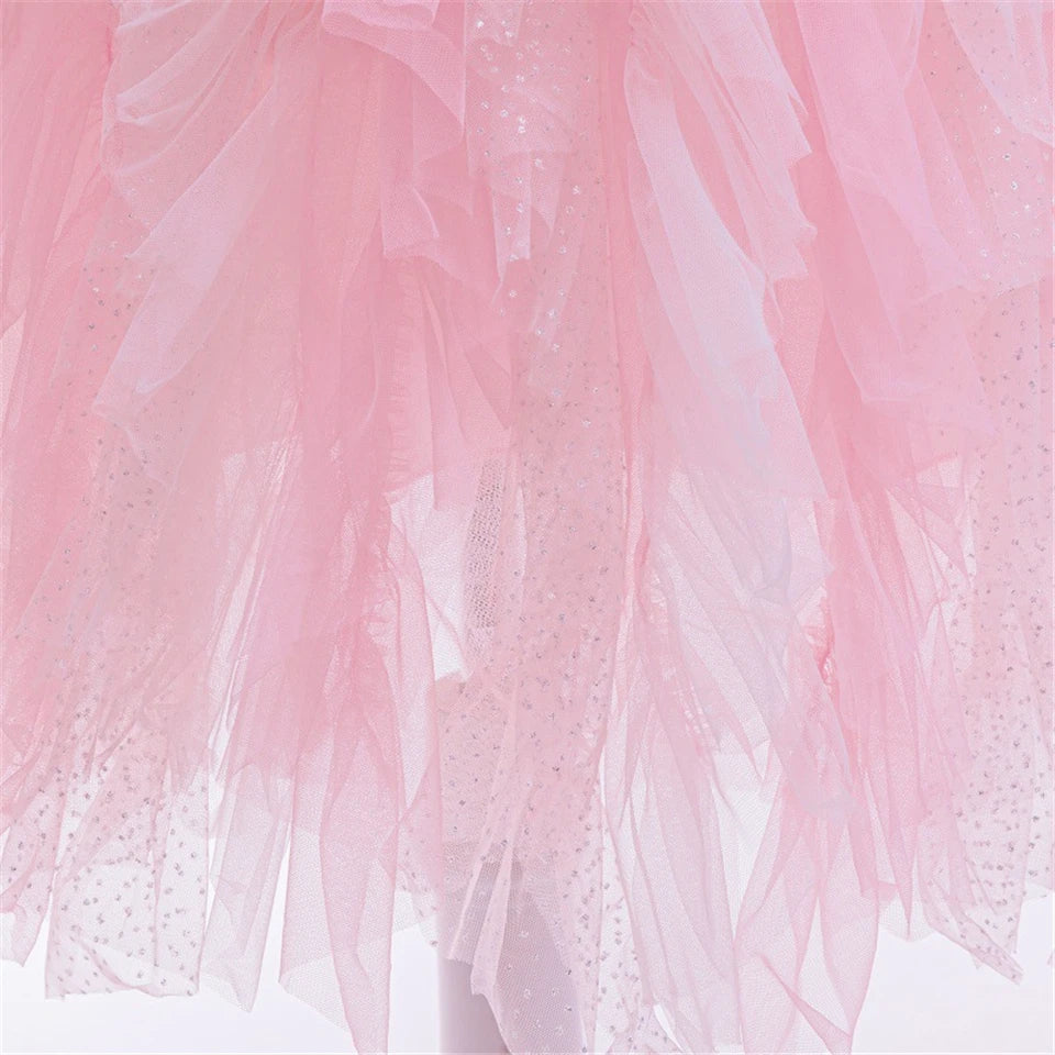 Royal Pink Blossom Gown