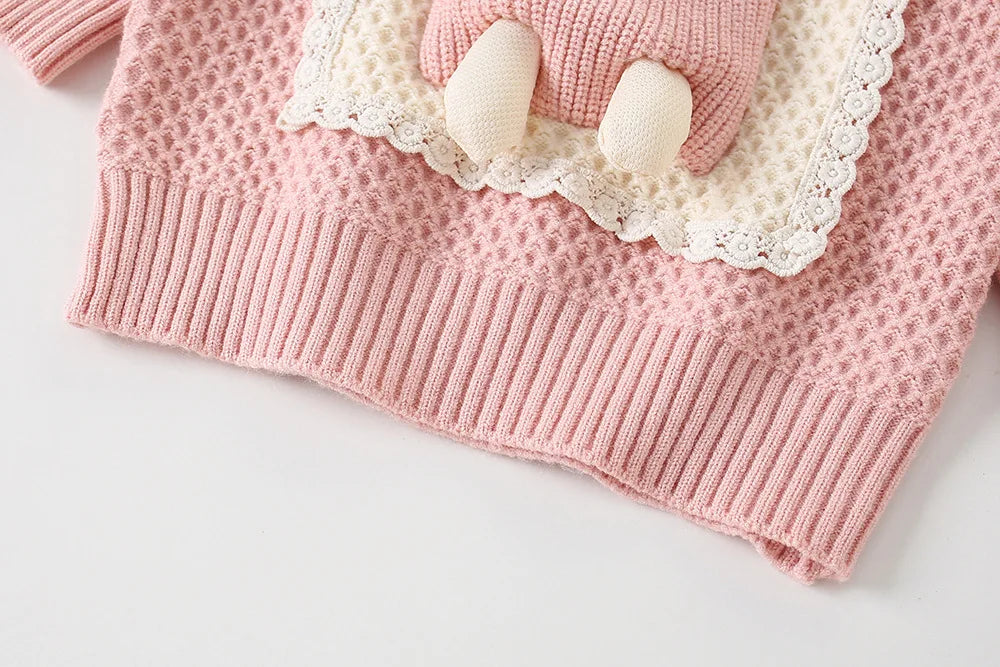 Bunny Pocket Knit Set