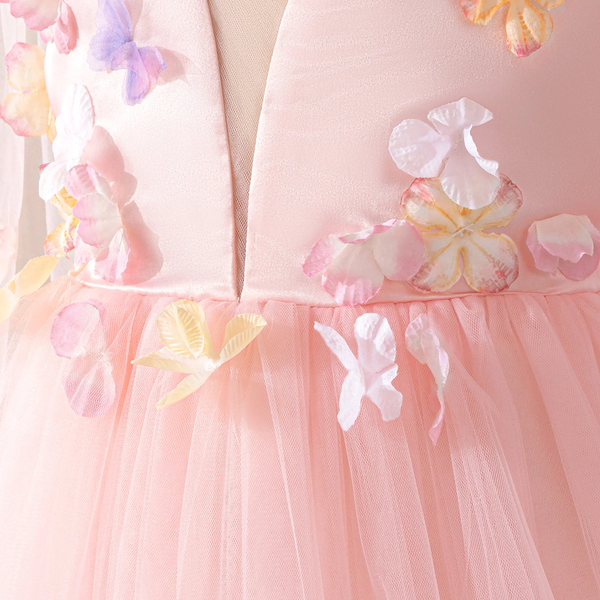 Girls Flower Fairy Princess Dress