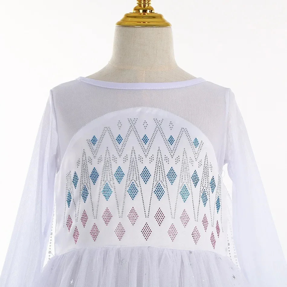 Snow Queen Light-Up Winter Dress for Girls