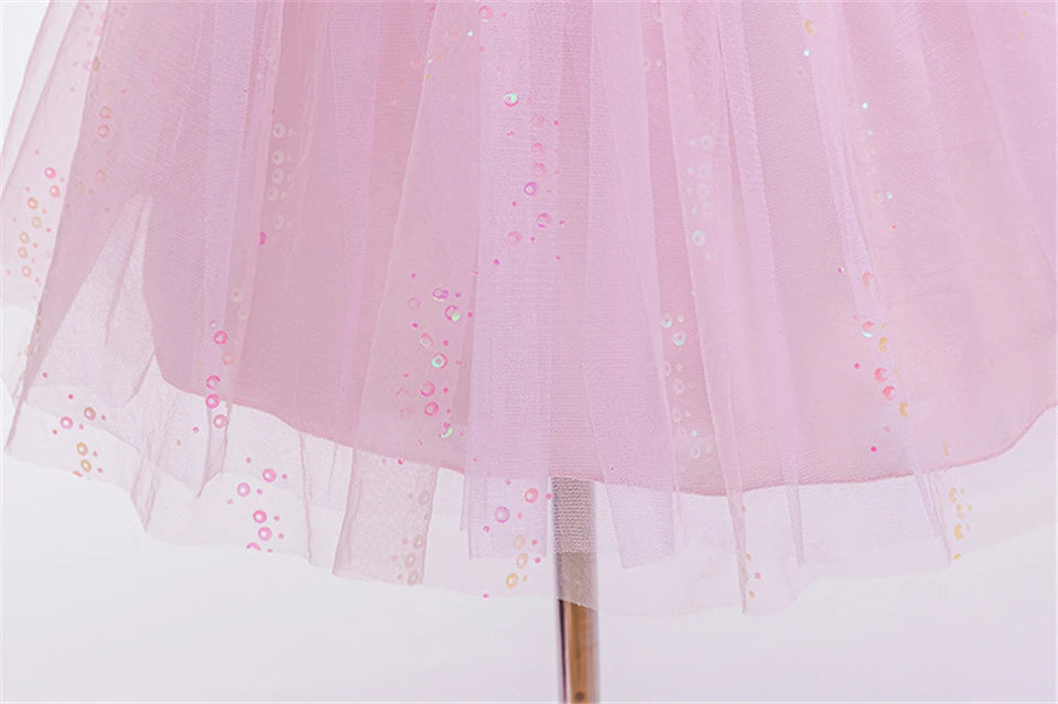 Pink Fairy Dress with Wings