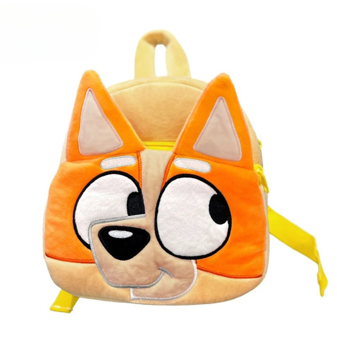 Plush Puppy Character Backpack