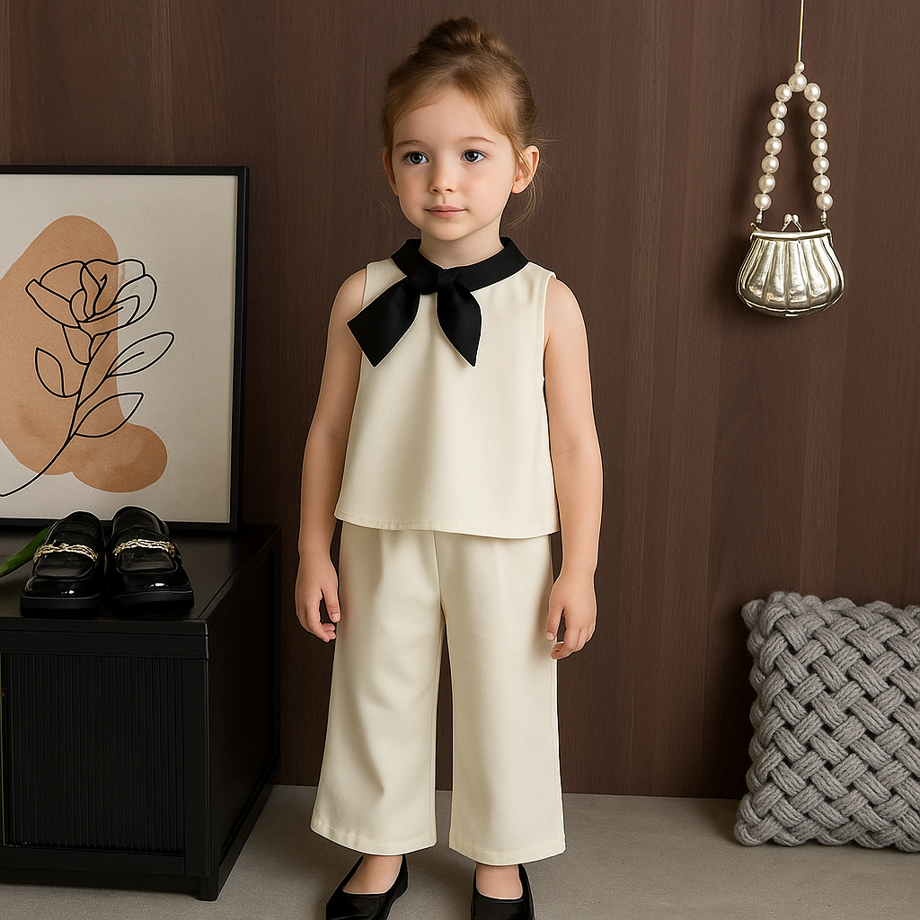 Chic Monochrome Girl Set