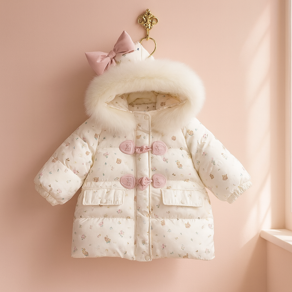 Fairy Garden Puffer Coat