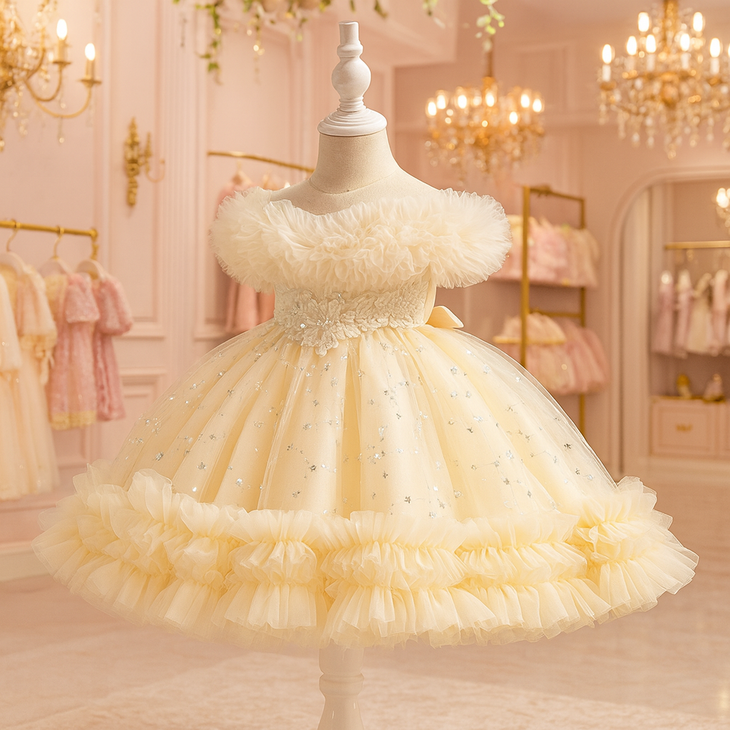 Aurora Princess Girls’ Party Dress