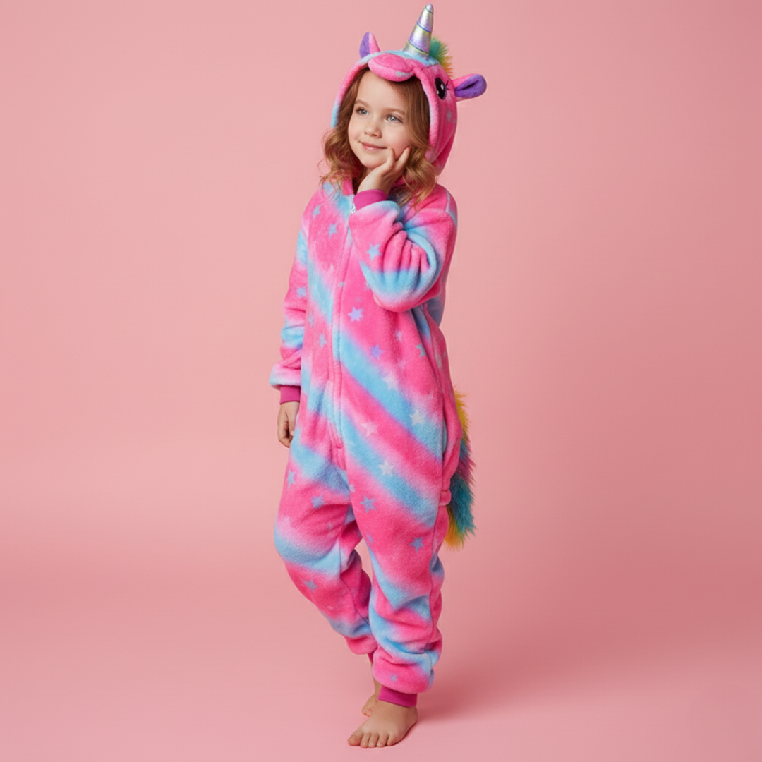 Pink Star Unicorn Kigurumi