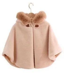 Winter Princess Faux Fur Cape