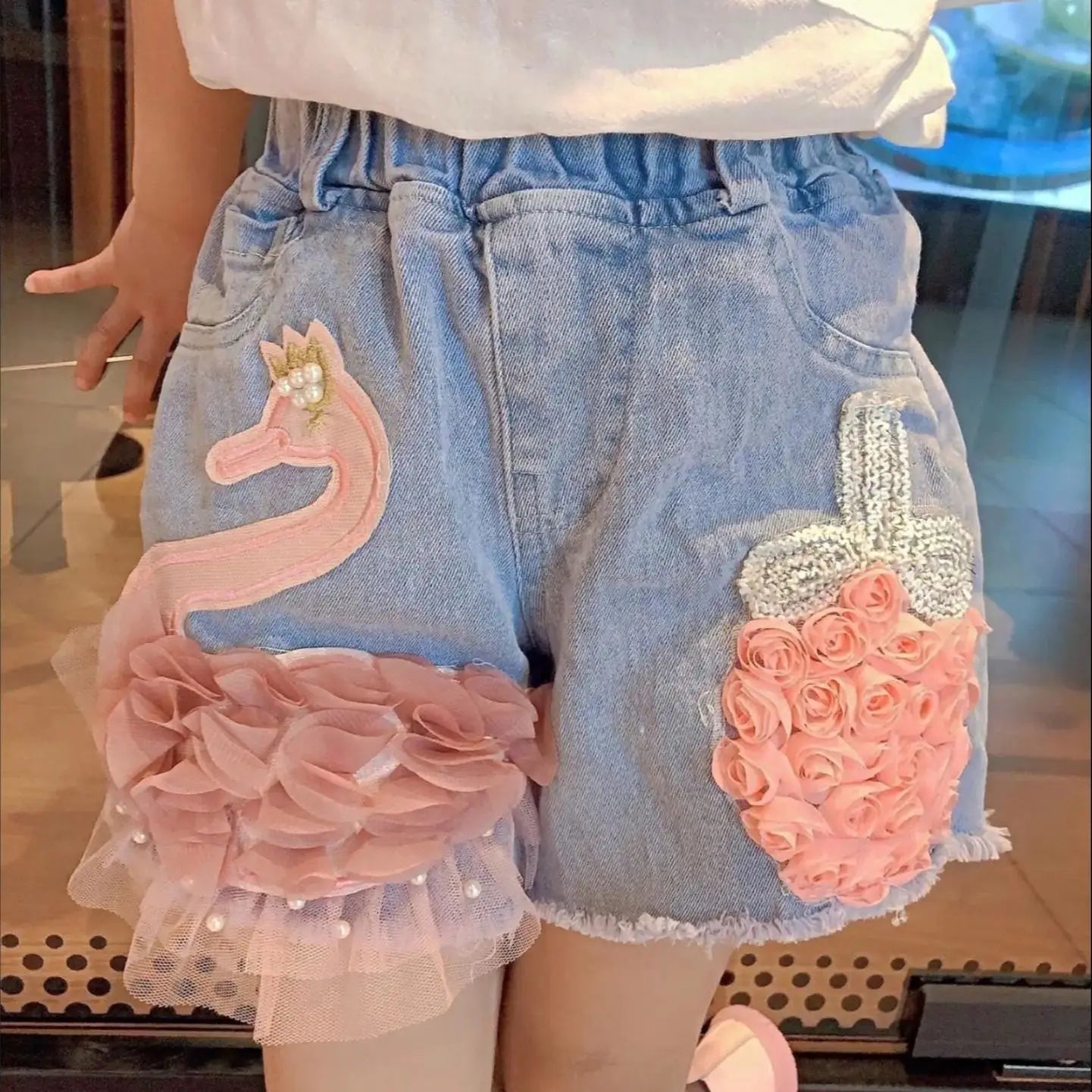 Enchanted Summer Denim Shorts