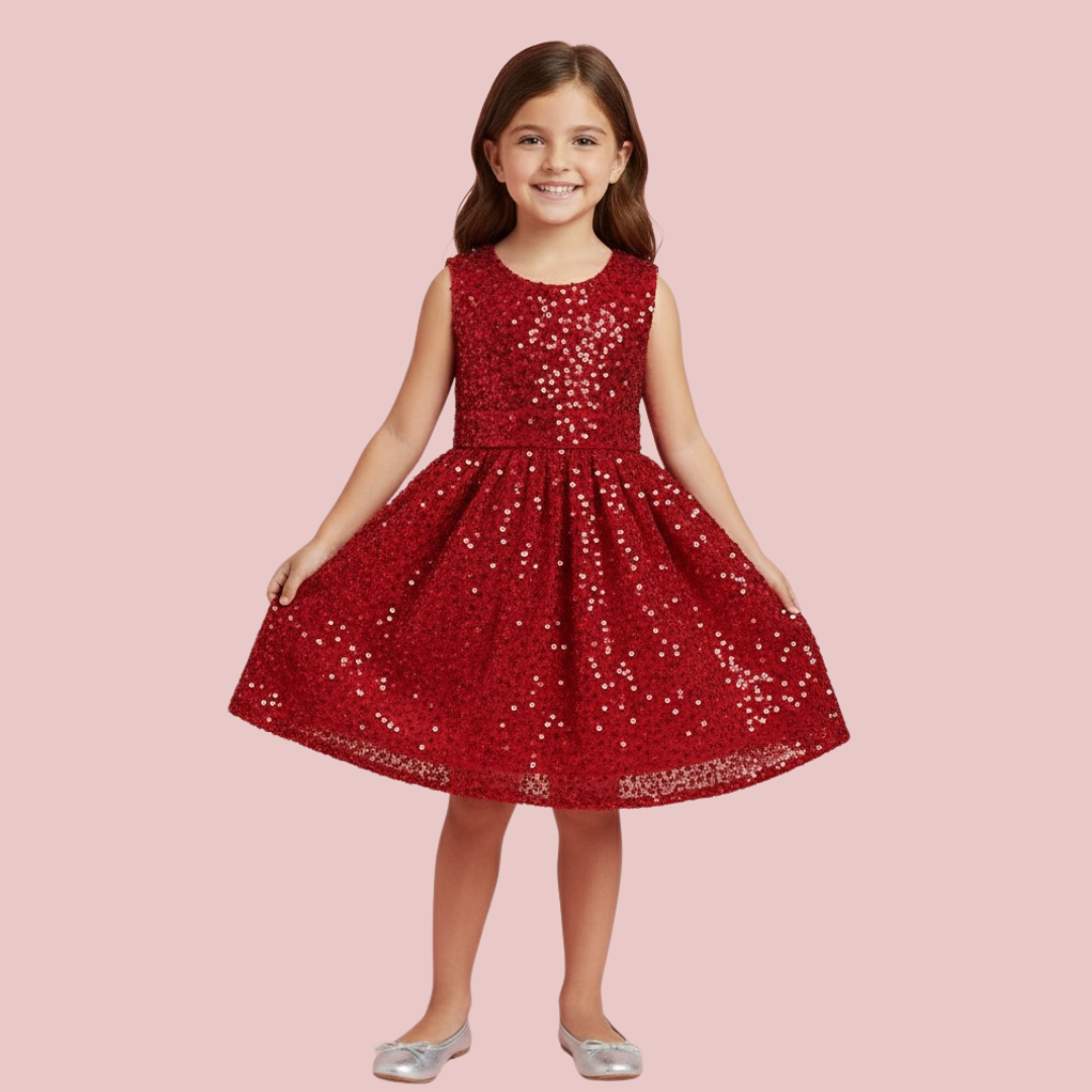 Christmas Glitter Princess Dress