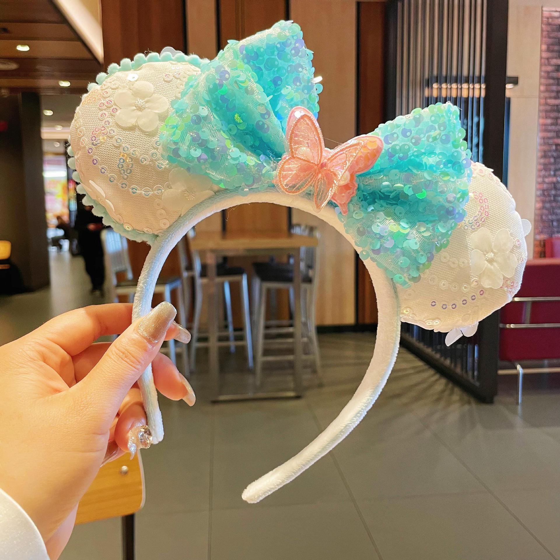 Butterfly Bloom Sequin Headband