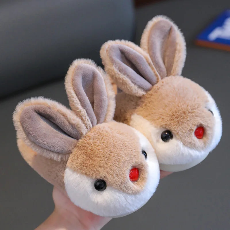 Fluffy Bunny Slippers