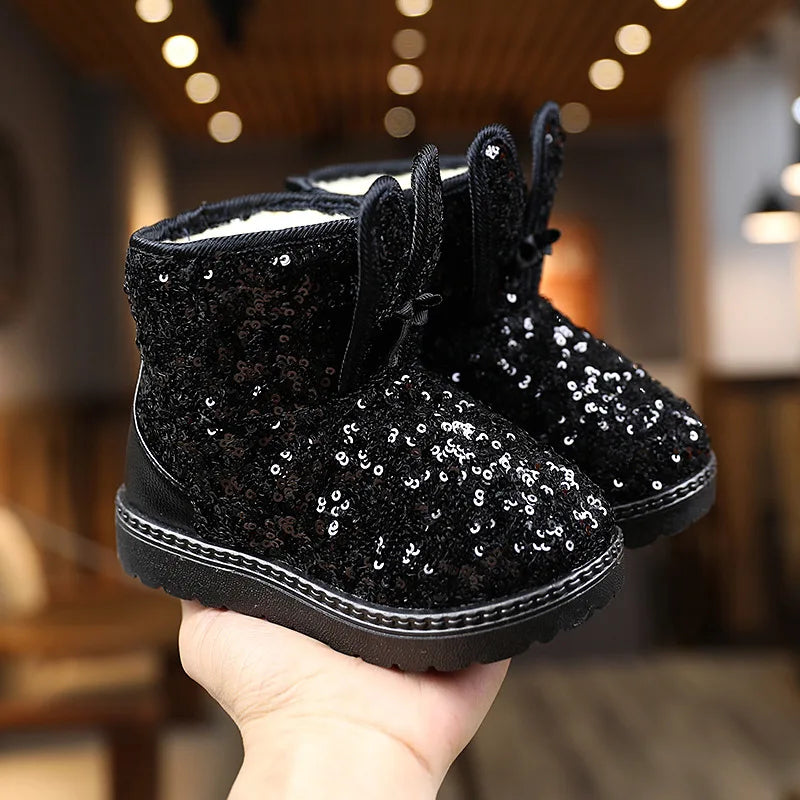 Sparkle Bunny Winter Boots