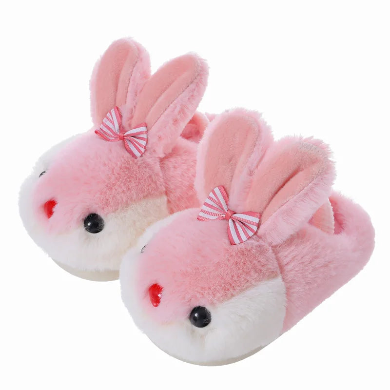 Fluffy Bunny Slippers