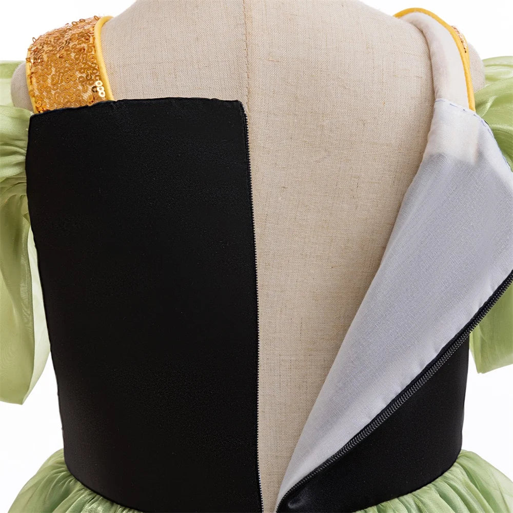 Enchanted Green Princess Costume for Girls