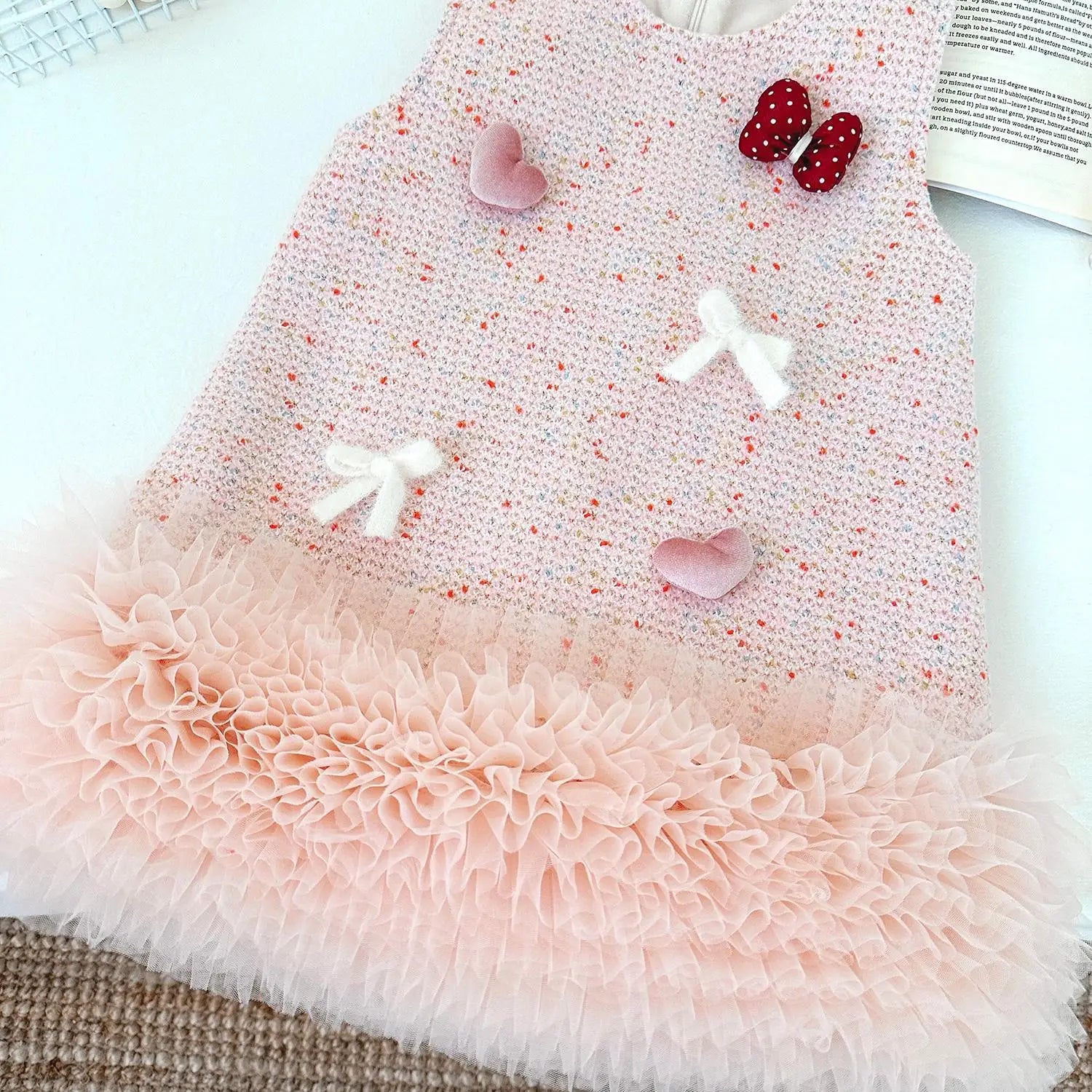 Autumn Heart Charm Dress Set