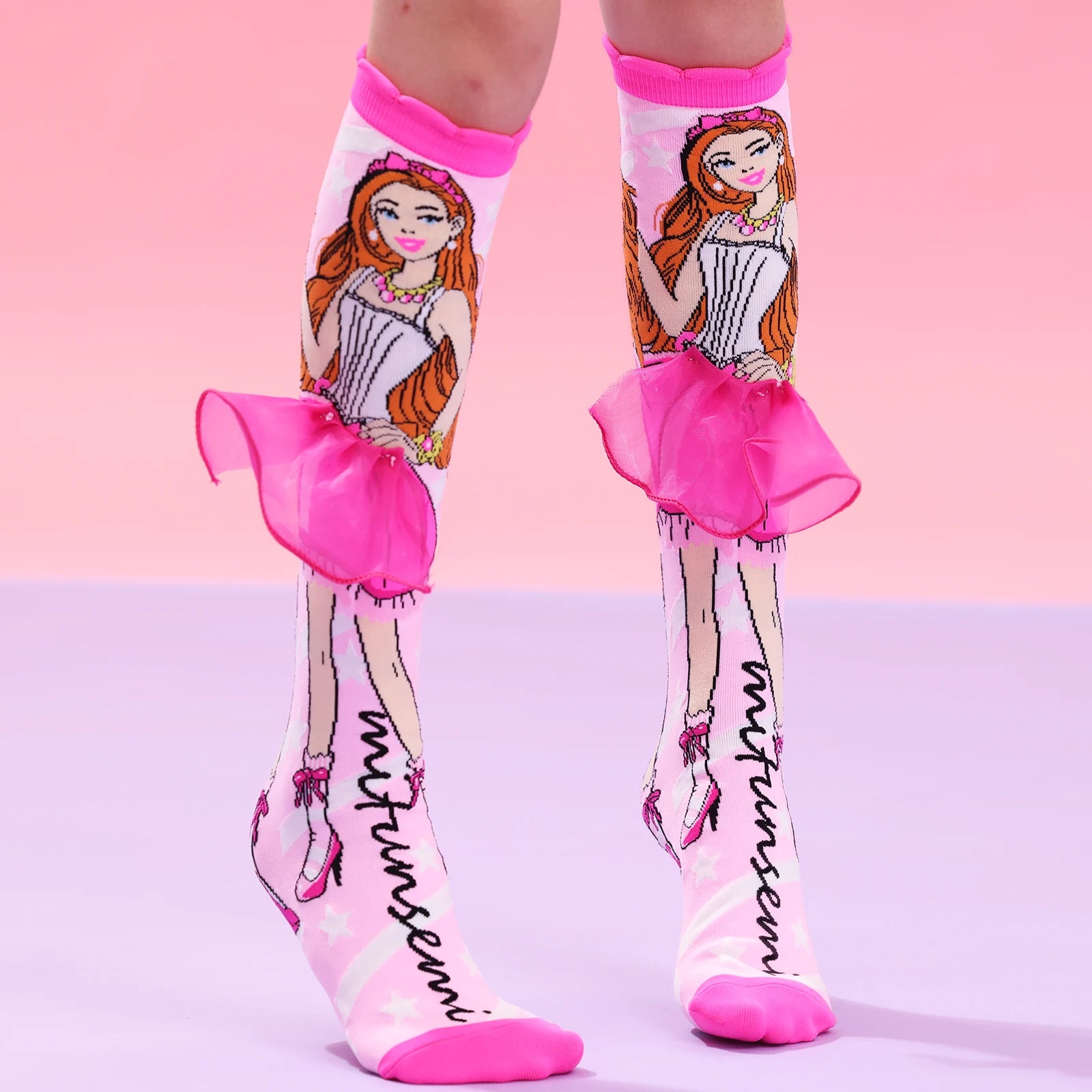 Princess Knee-High Socks for Girls – Twirl-Ready Magic in Every Step