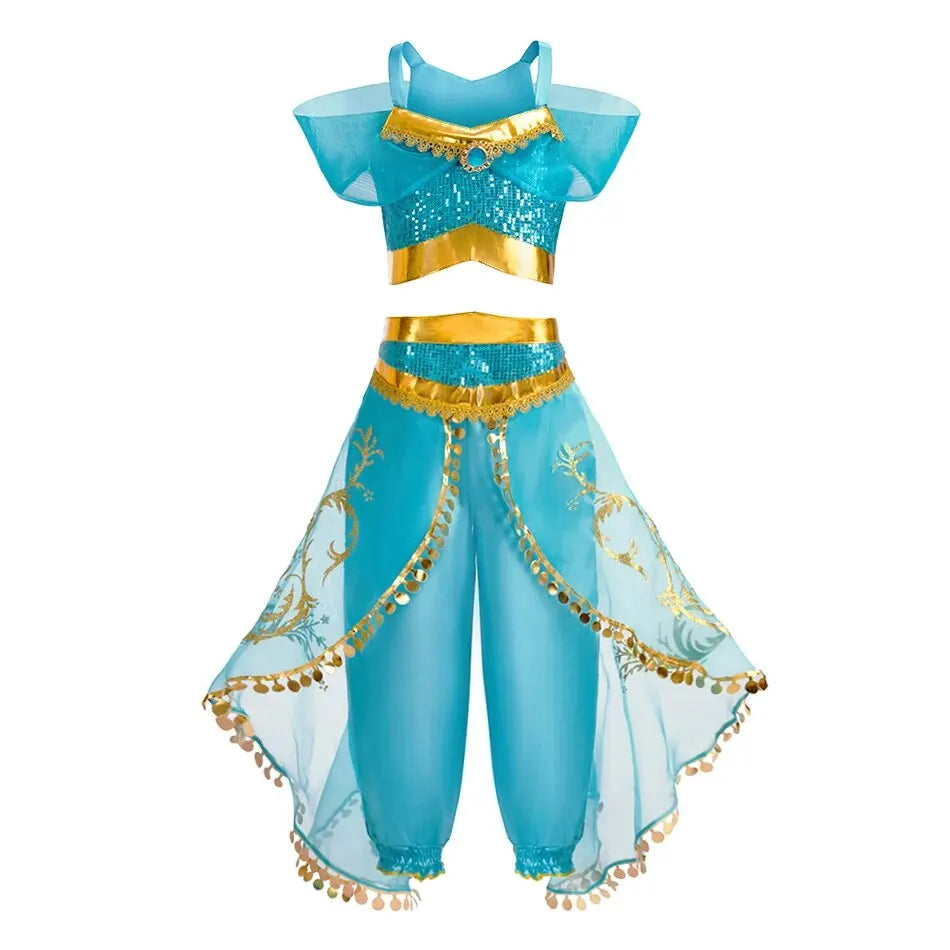 Arabian Princess Costume with Accessories