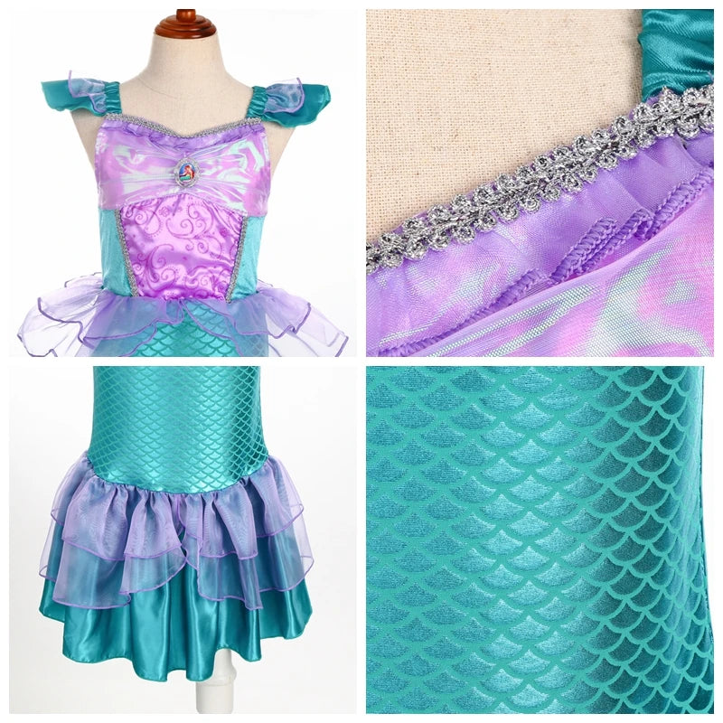 Magical Mermaid Princess Costume for Girls