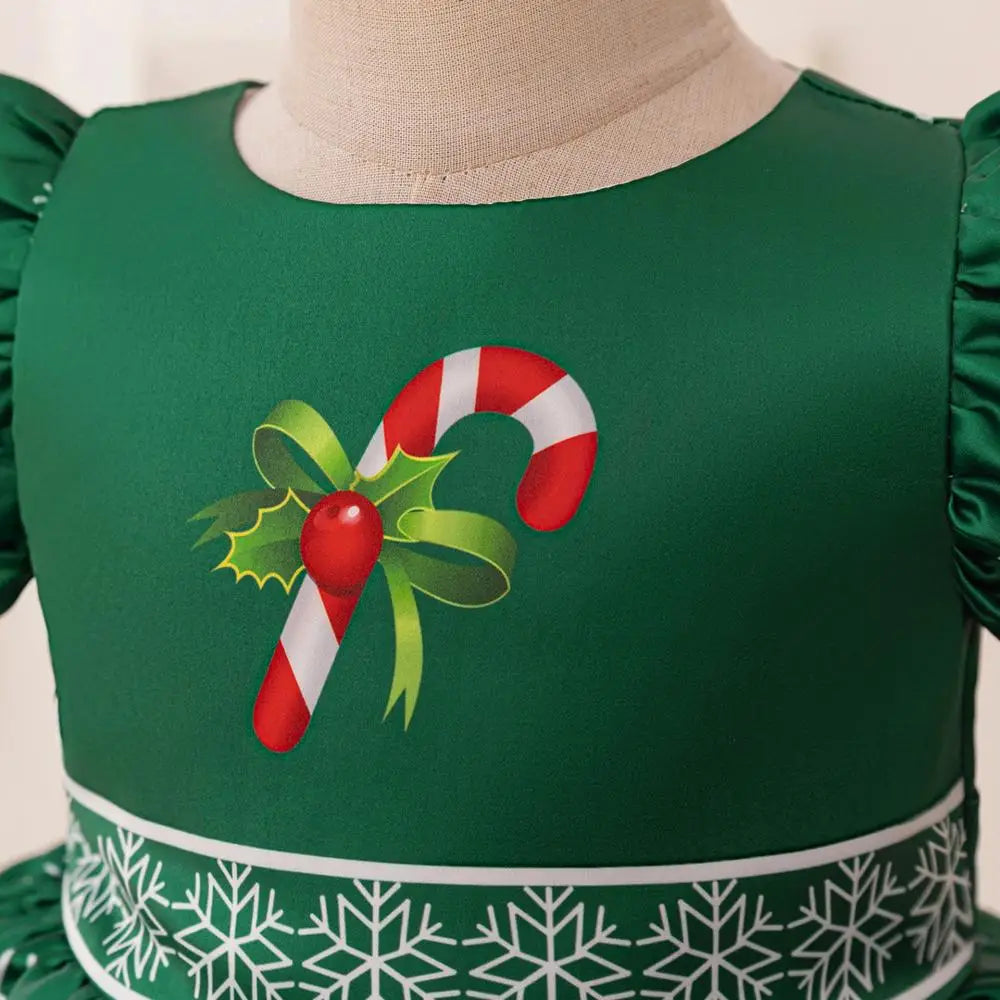 Candy Snowflake Holiday Dress