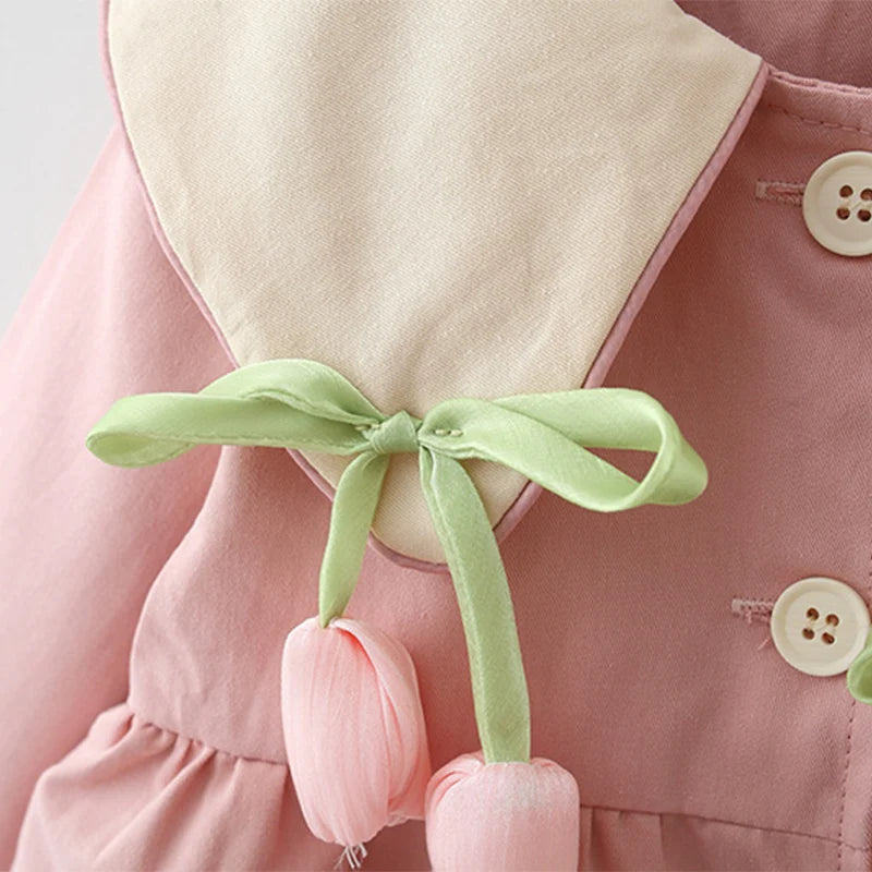 Baby Tulip Collar Coat