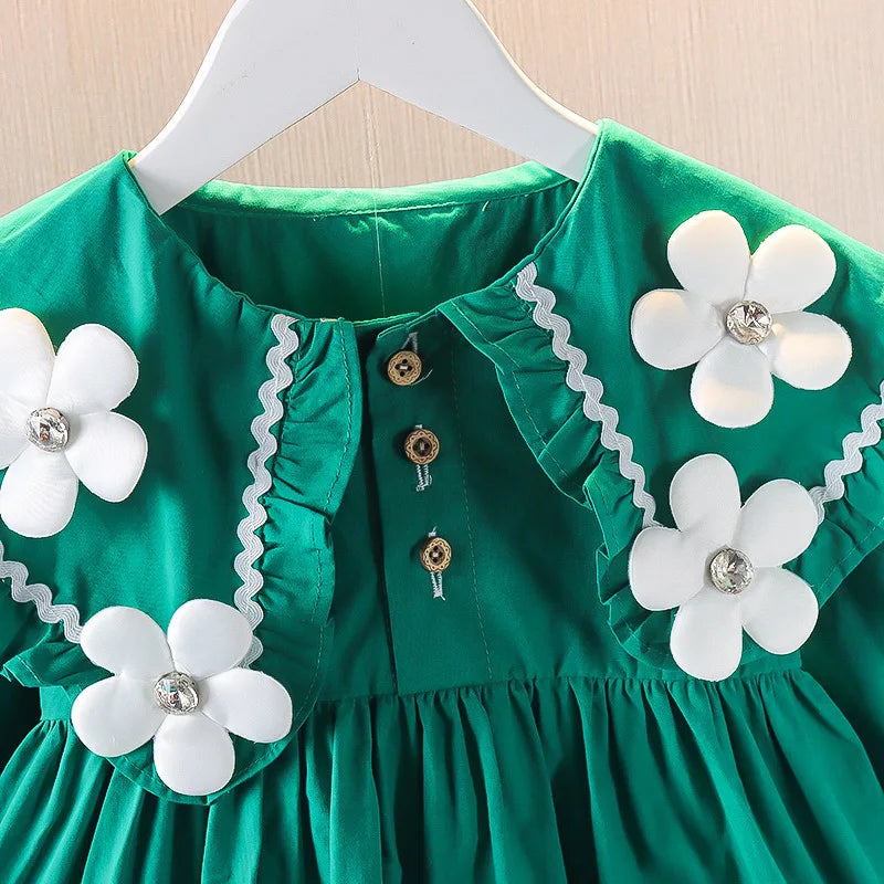 Petal Pop Cotton Dress