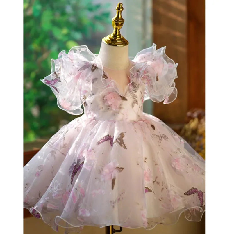 Enchanted Butterflies Kids' Dress