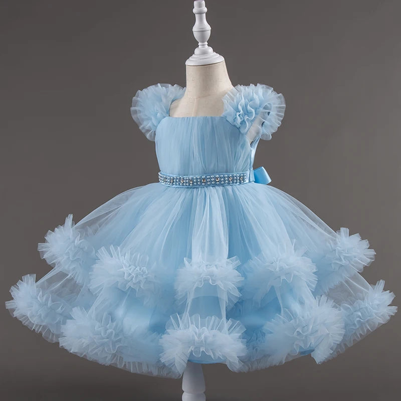 Mariah Layered Tulle Party Dress