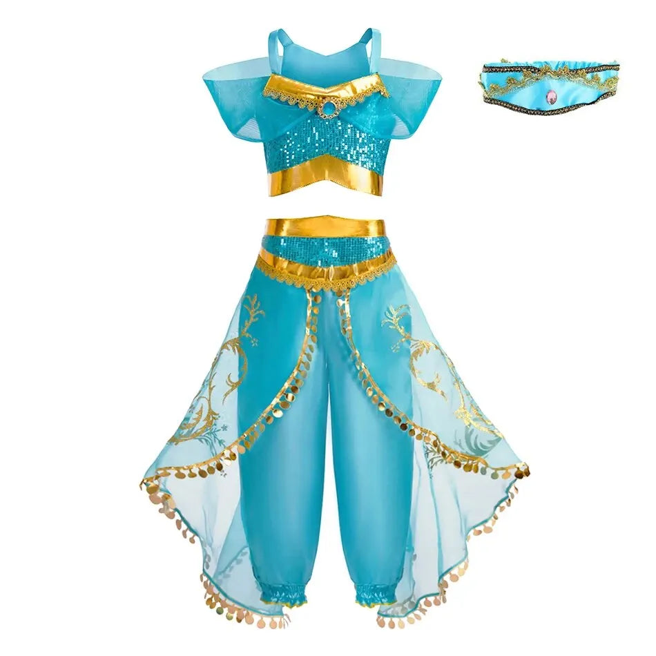Arabian Princess Costume with Accessories