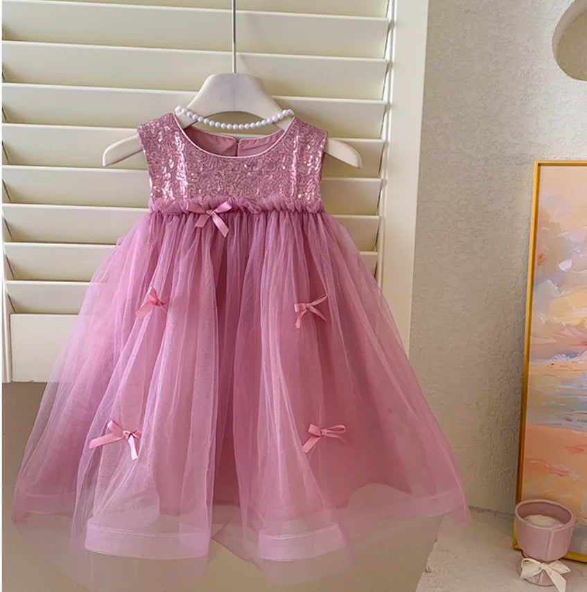 Twinkle Rose Party Dress