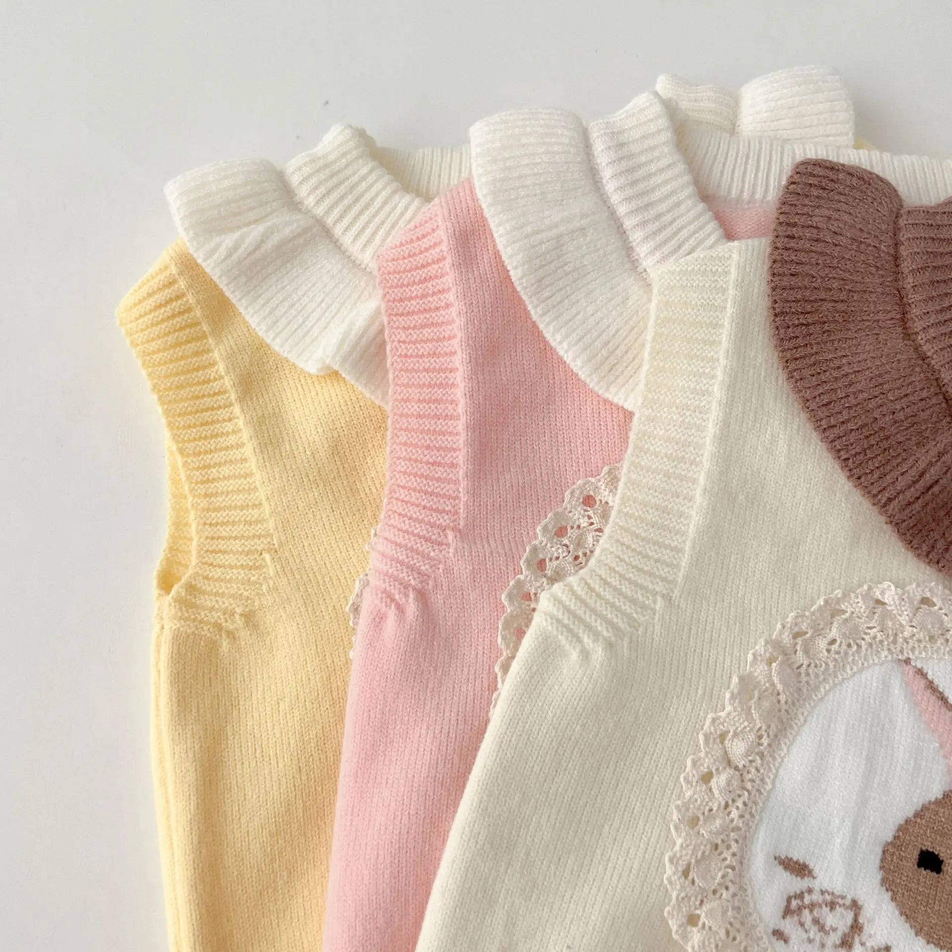 Bunny Bloom Wool Vest