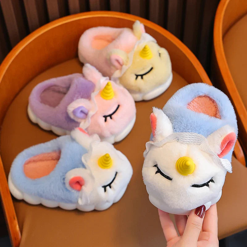 Unicorn Cloud Slippers