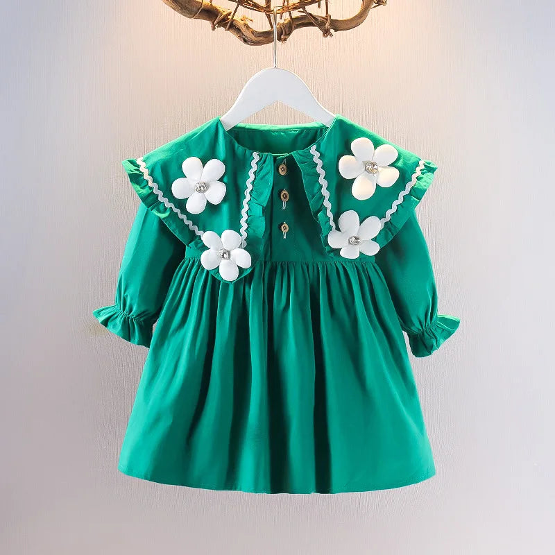 Petal Pop Cotton Dress