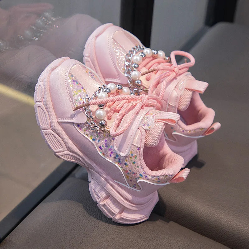 Glam Shine Kids' Sneakers