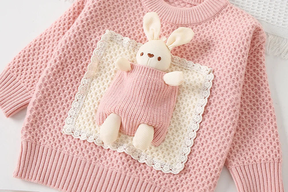 Bunny Pocket Knit Set