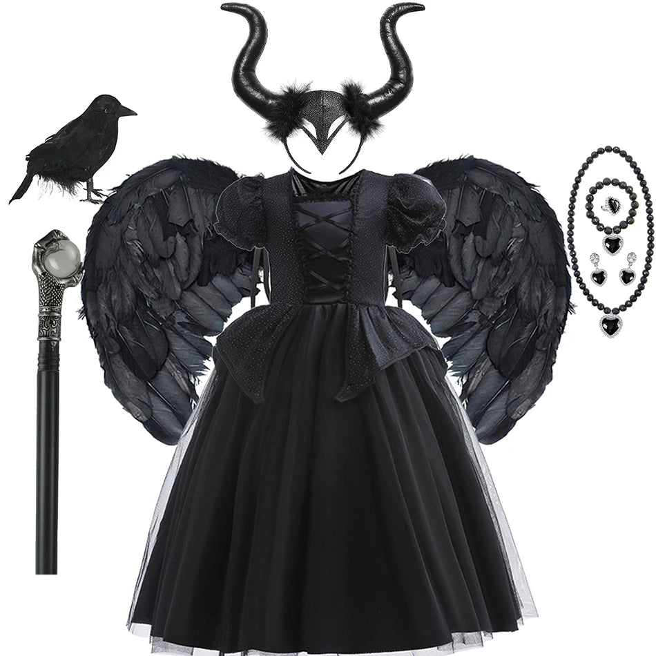 Dark Angel Black Princess Costume