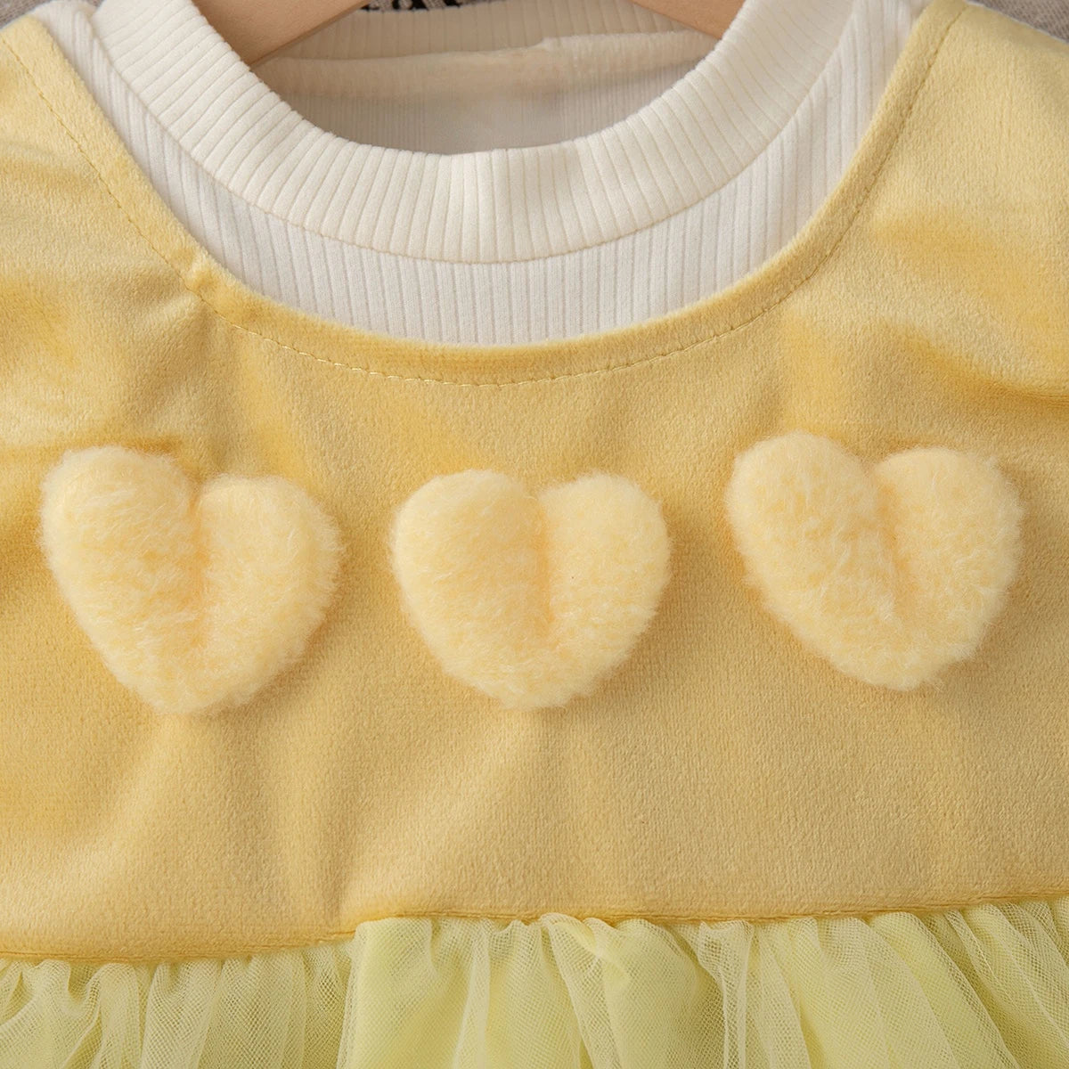 Baby Girl Heart Tulle Dress