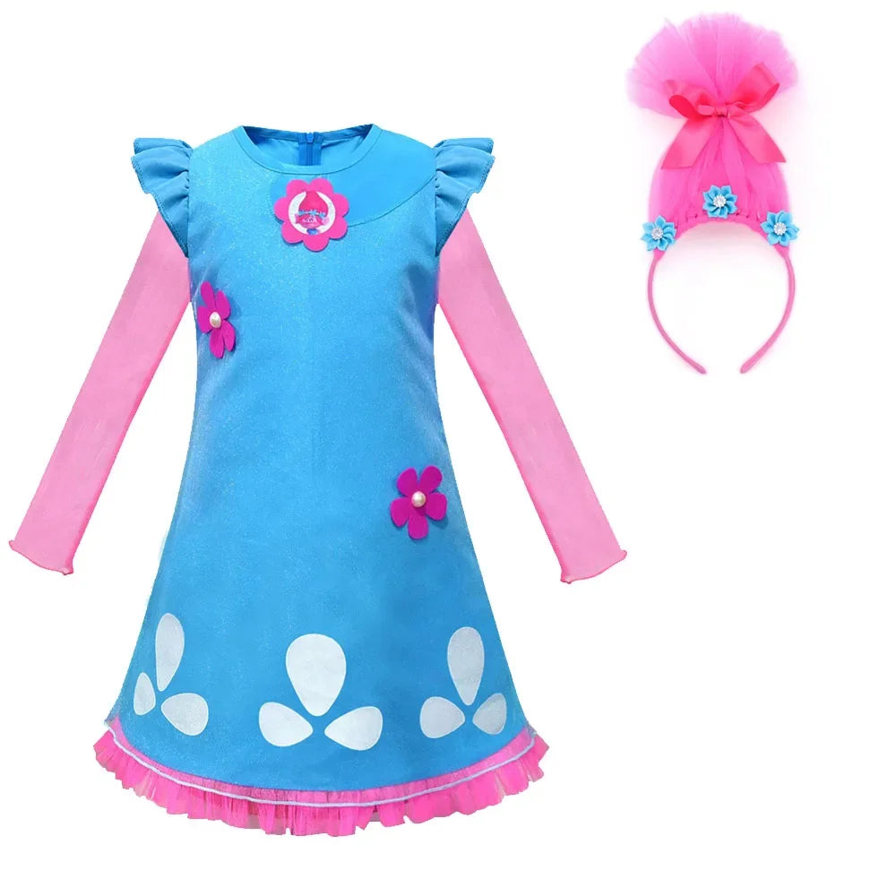 Colorful Troll-Inspired Dress