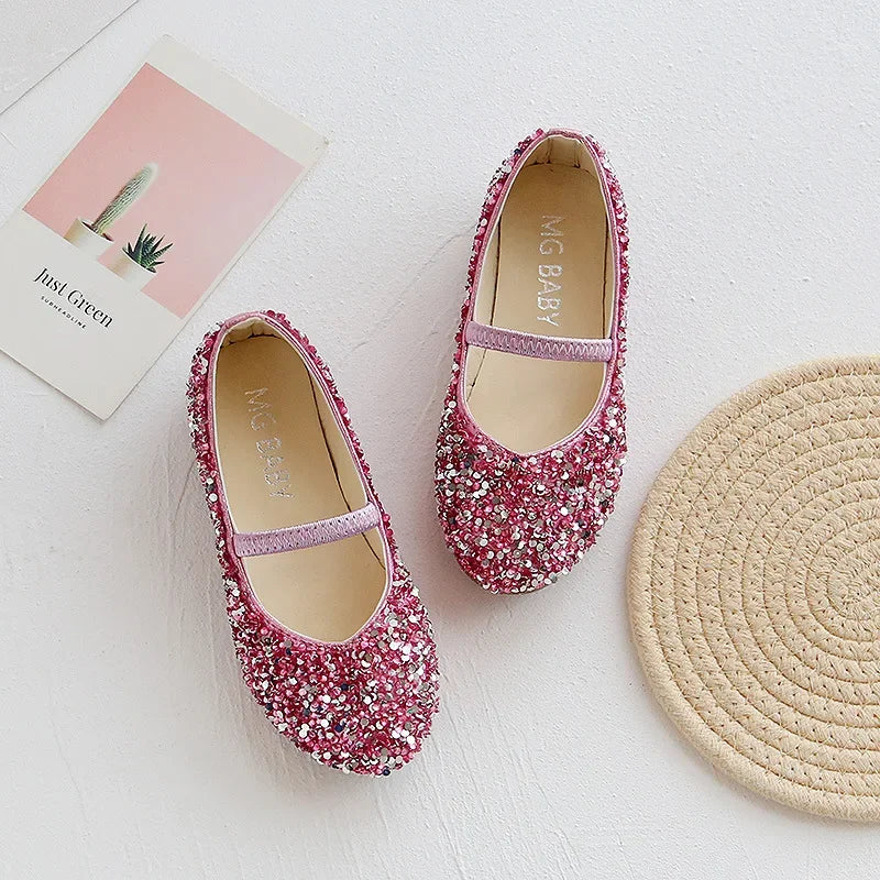 Girls' Sparkle Shine Party Shoes – Glitter Edition