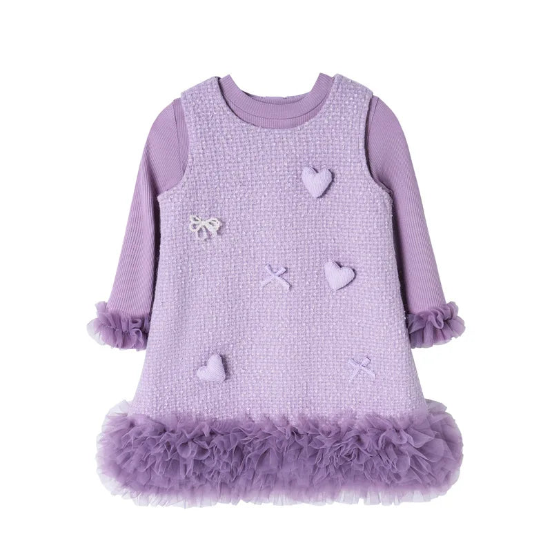 Lilac Whispers Dress – 2 Pieces