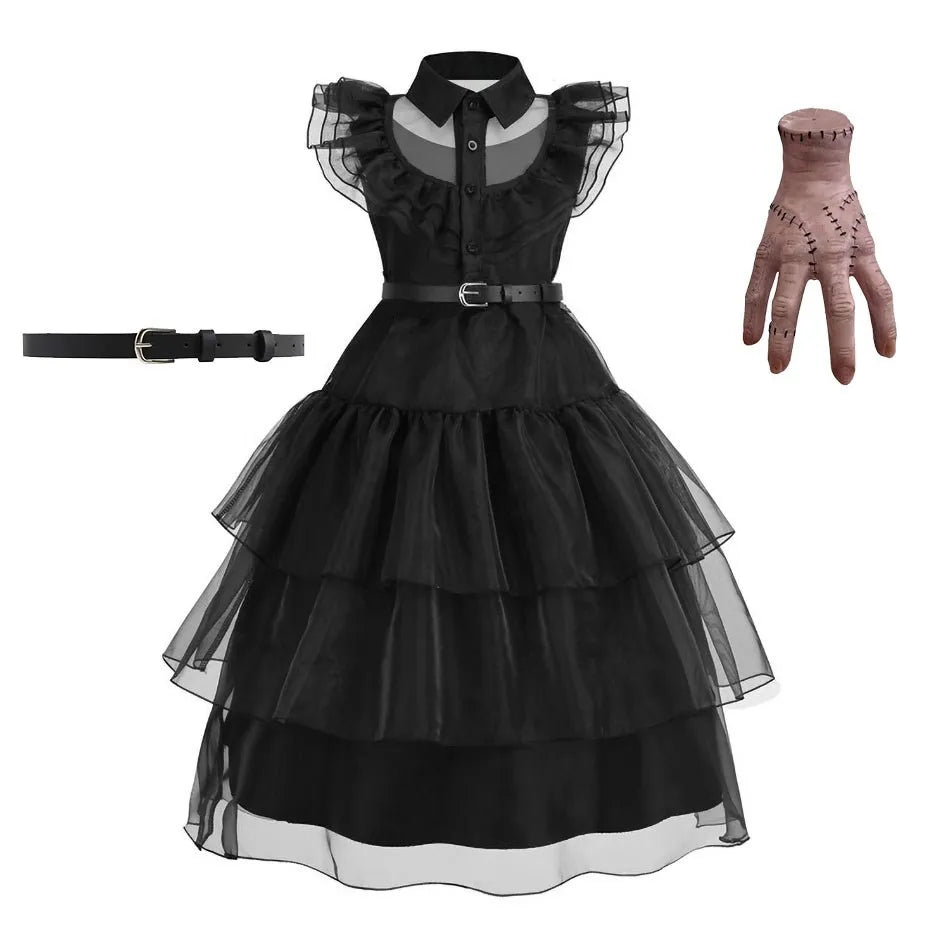 Gothic Girl Halloween Costume Set